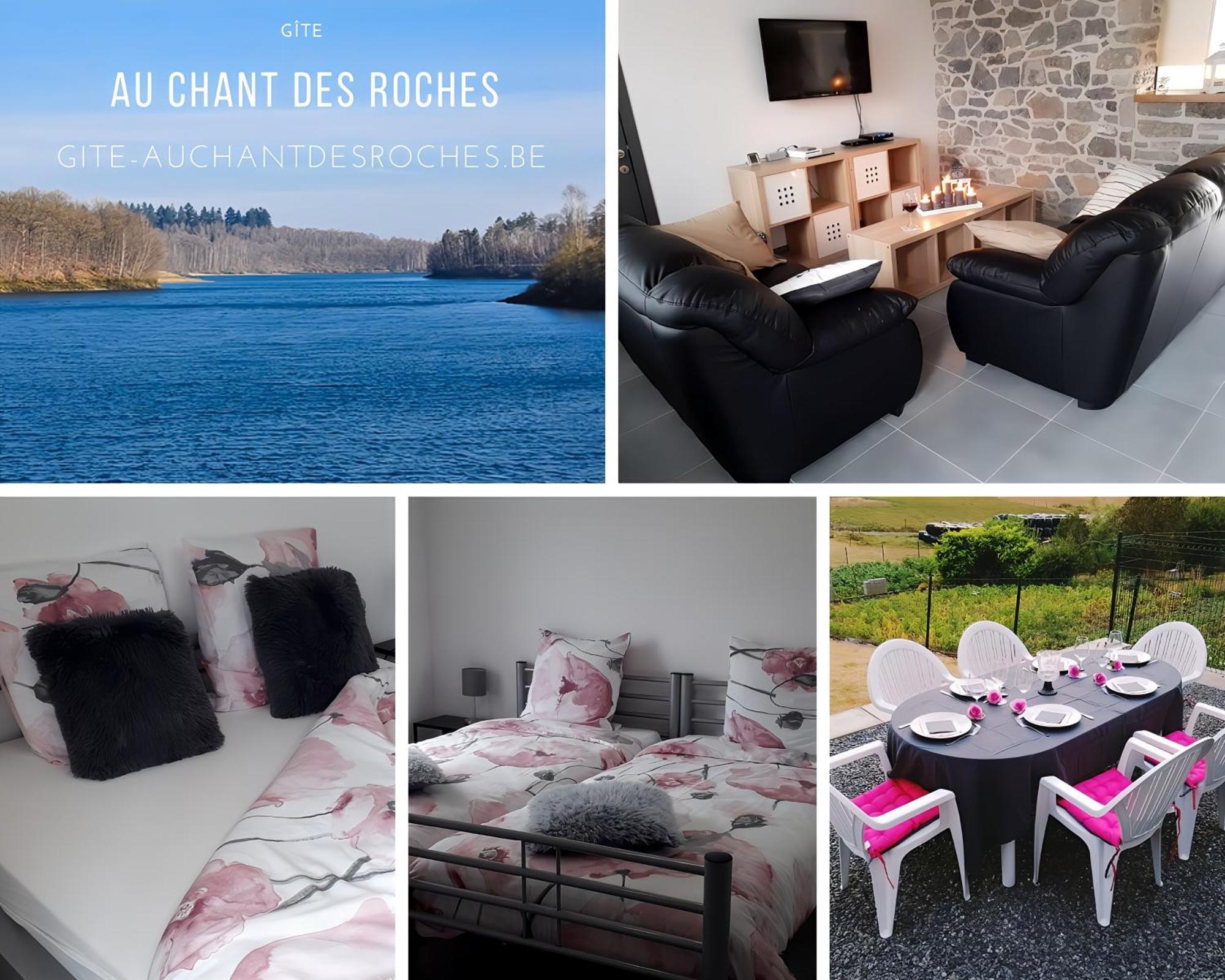 Au Chant Des Roches - Parking - Wifi - Terrasse - Chambres Familiales - Cerfontaine Kültér fotó